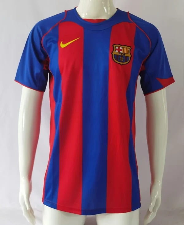 Barcelona 2004-05 Home Retro Jersey