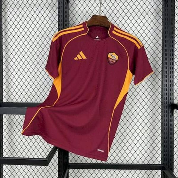 AS Roma 2025-26 Home Jersey Fan Version