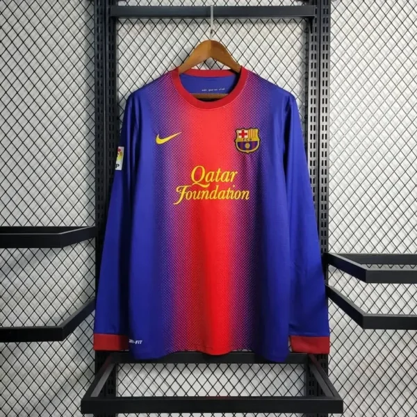 Barcelona 2012-13 Home Retro Long Sleeve Jersey