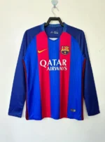 Barcelona 2016-17 Home Retro Long Sleeve Jersey
