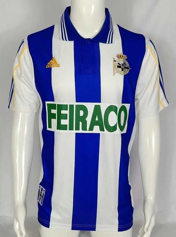 Deportivo de La Coruna 1999-00 Home Retro Jersey
