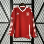 Internacional 2025-26 Home Long Sleeve Jersey Fan Version
