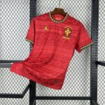 Brazil 2025-26 Jordan Red Diamond Pattern Special Edition Jersey