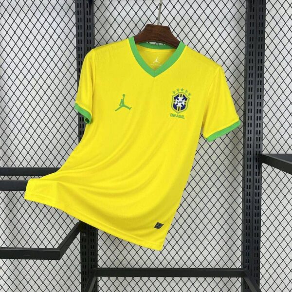 Brazil 2025-26 Jordan Yellow Special Edition Jersey