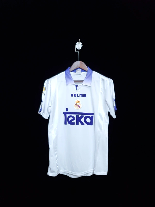 Real Madrid 1987-88 Home Retro Jersey