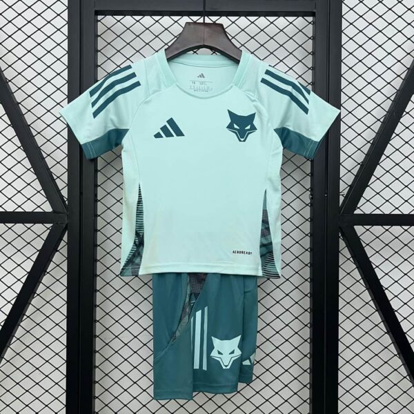 Cruzeiro 2025-26 Light Green Training Kids Kit