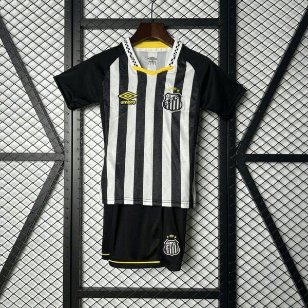 Santos 2025-26 Away Kids Kit