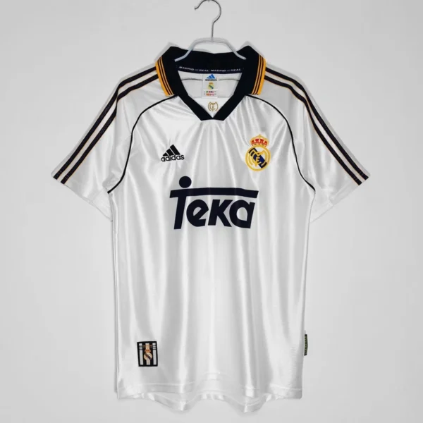 Real Madrid 1998-00 Home Retro Jersey