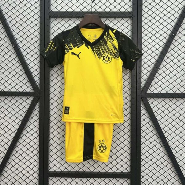 Borussia Dortmund 2025-26 Home Kids Kit