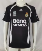 Real Madrid 2006-07 Black Retro Jersey