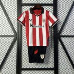 Athletic Bilbao 2025-26 Home Kids Kit