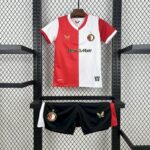 Feyenoord 2025-26 Home Kids Kit