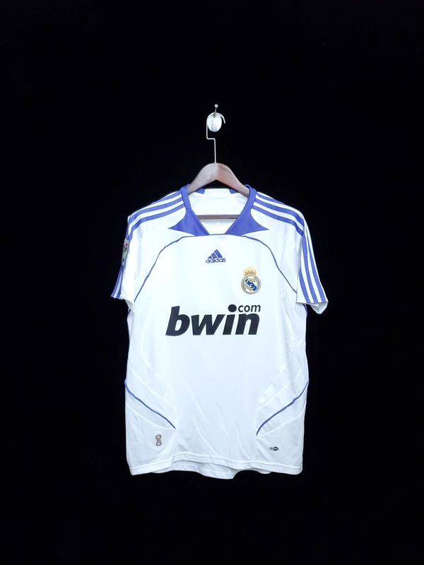 Real Madrid 2007-08 Home Retro Jersey