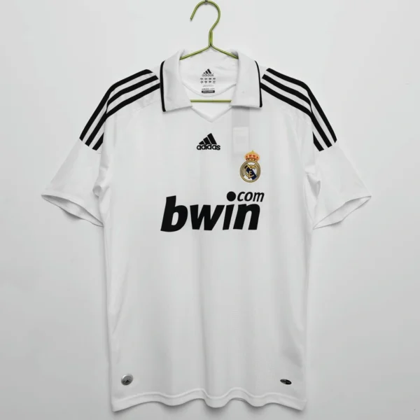 Real Madrid 2008-09 Home Retro Jersey