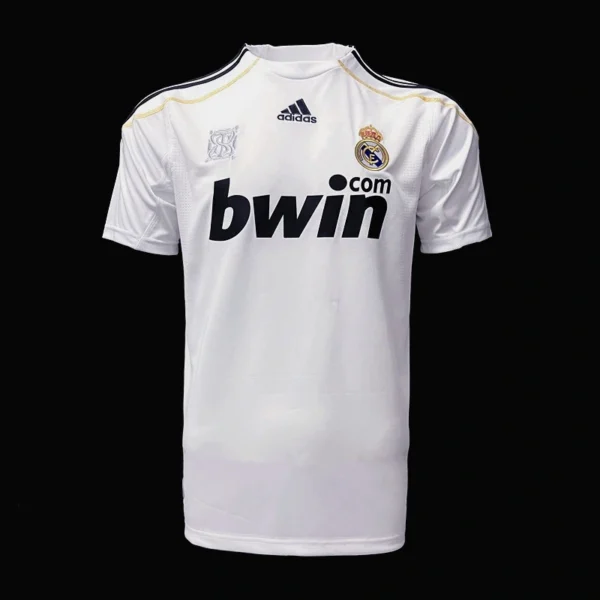 Real Madrid 2009-10 Home Retro Jersey