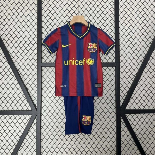 Barcelona 2009-10 Home Kids Kit
