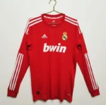 Real Madrid 2011-12 Second Away Retro Long Sleeve Jersey