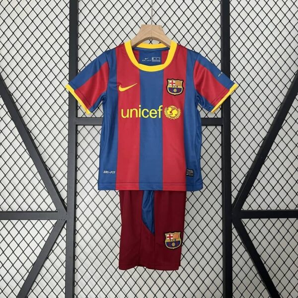 Barcelona 2010-11 Home Kids Kit