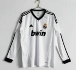Real Madrid 2012-13 Home Retro Long Sleeve Jersey