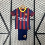 Barcelona 2013-14 Home Kids Kit
