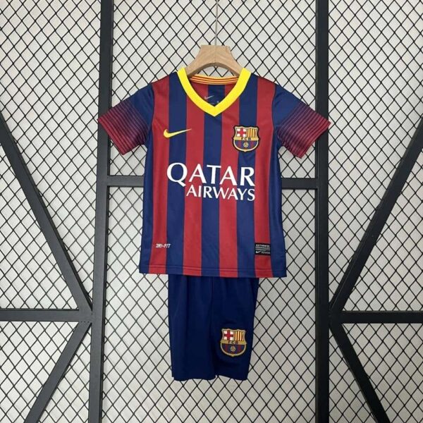 Barcelona 2013-14 Home Kids Kit