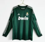 Real Madrid 2012-13 Second Away Retro Long Sleeve Jersey