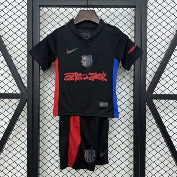Barcelona 2025-26 Cactus Jack Special Edition Kids Kit