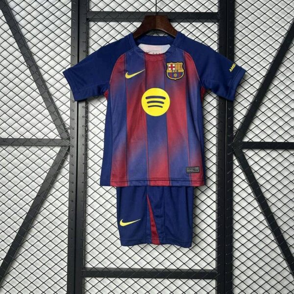 Barcelona 2025-26 Home Kids Kit