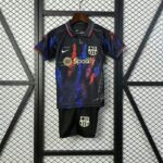 Barcelona 2025-26 Black Handprint Special Edition Kids Kit