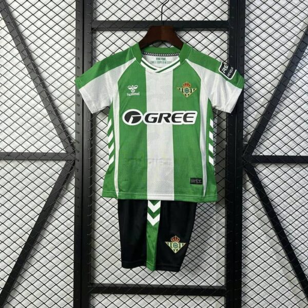 Real Betis 2025-26 Home Kids Kit