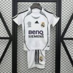 Real Madrid 2006-07 Home Kids Kit