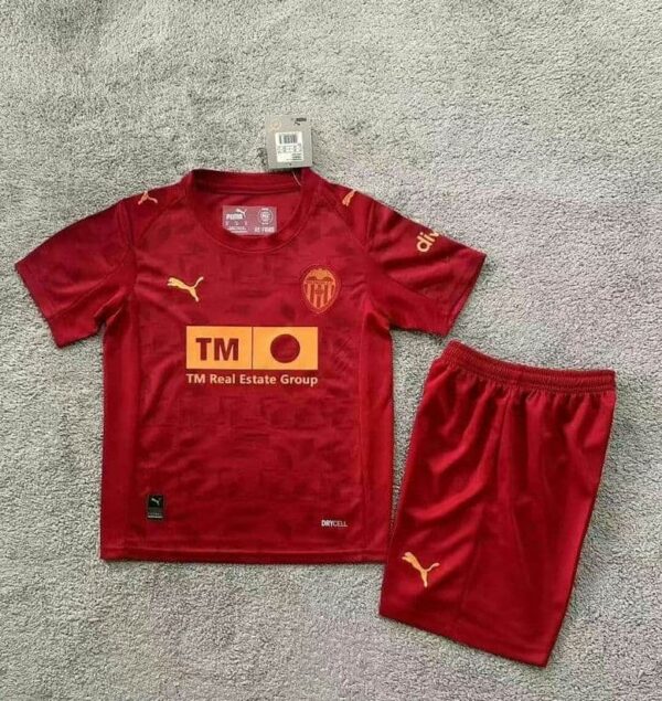 Valencia CF 2025-26 Away Kids Kit