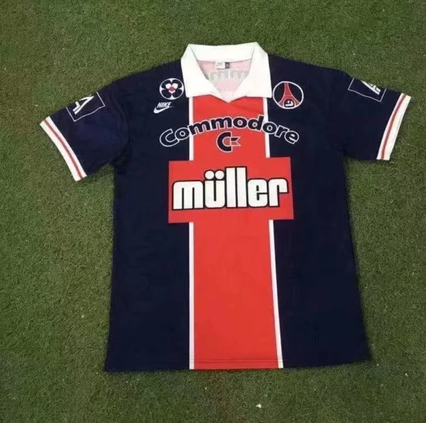 PSG 1991-92 Home Retro Jersey