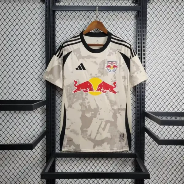 New York Red Bulls 2025-26 Away Jersey Fan Version