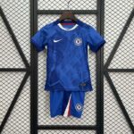 Chelsea 2025-26 Home Kids Kit