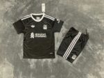 Liverpool 2025-26 Black White Special Edition Kids Kit