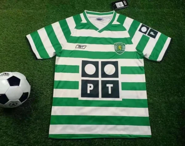 Sporting Lisbon 2003-04 Home Retro Jersey