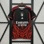 Benfica 2025-26 Black Red Special Edition Jersey - Image 2