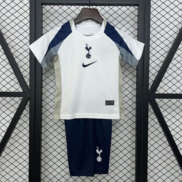 Tottenham Hotspur 2025-26 Home Kids Kit