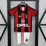 AC Milan 1998-99 Home Kids Kit