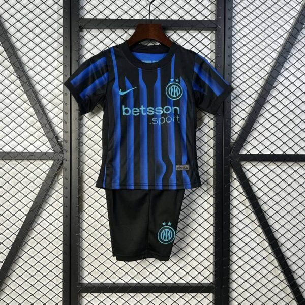 Inter Milan 2025-26 Home Kids Kit