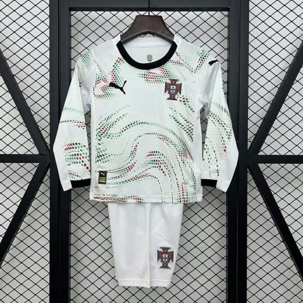 Portugal 2025-26 Away Kids Kit