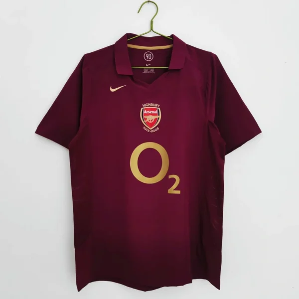 Arsenal 2005-06 Home Retro Jersey