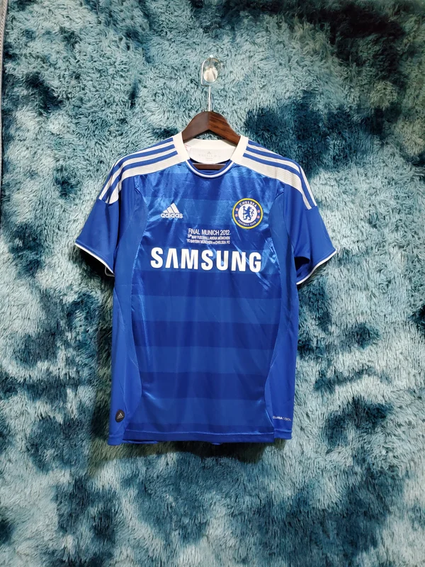 Chelsea 2012-13 Champions League Home Retro Jersey