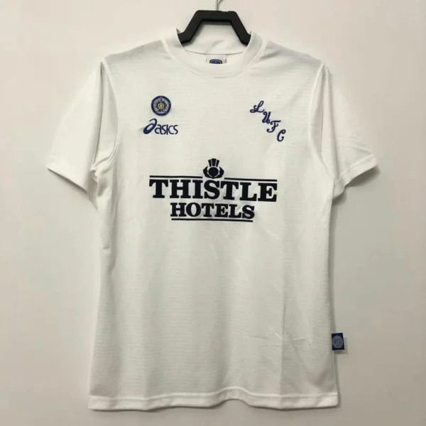Leeds United 1995-96 White Retro Jersey