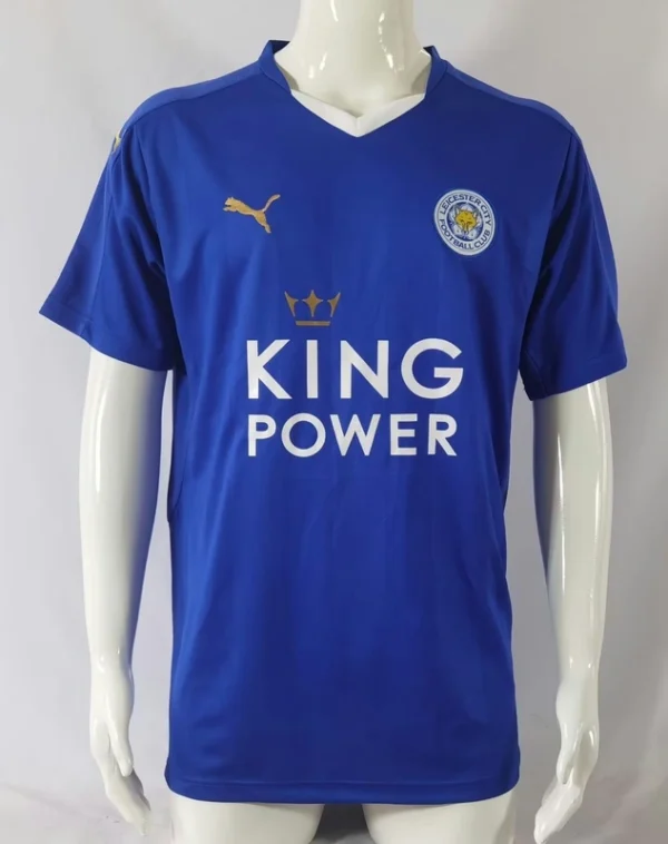 Leicester City 2015-16 Home Retro Jersey