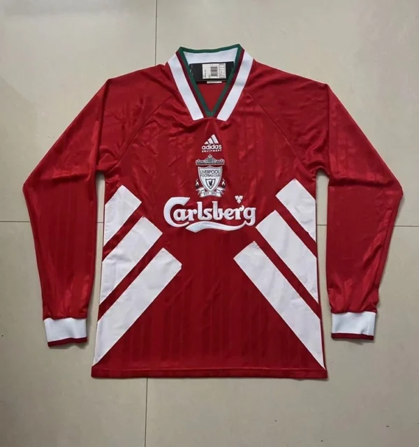 Liverpool 1993-95 Home Retro Long Sleeve Jersey