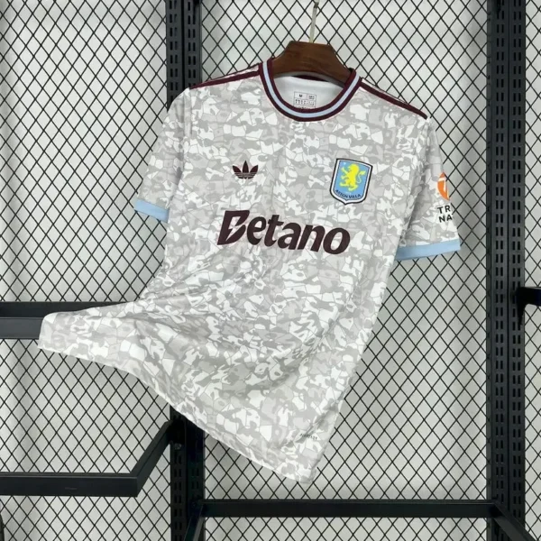 Aston Villa 2025-26 Third Jersey Fan Version