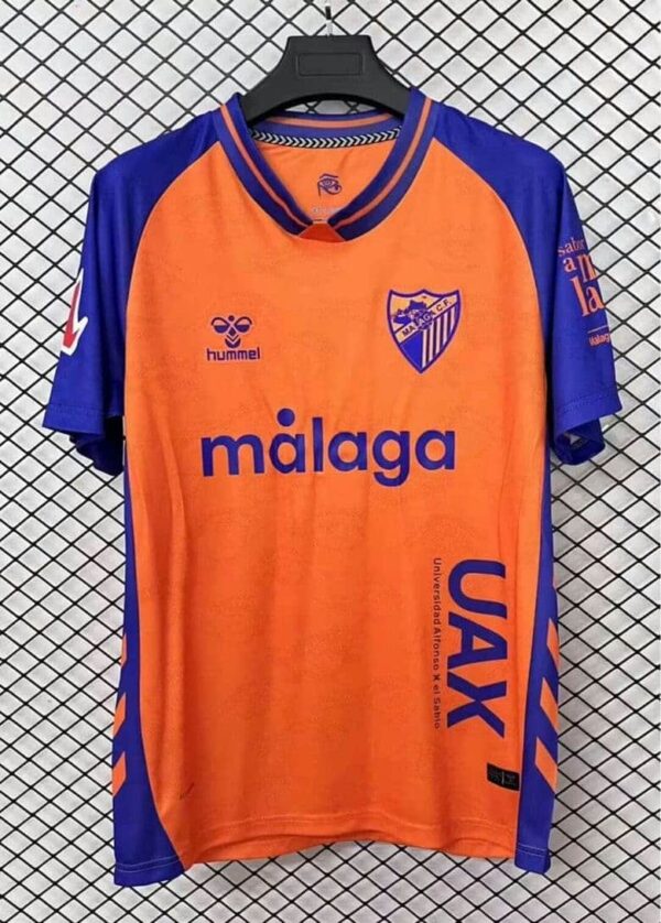 Malaga 2025-26 Away Jersey Fan Version