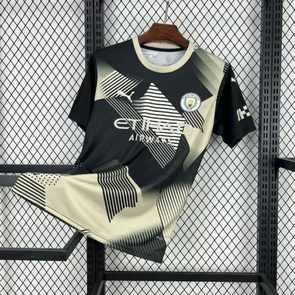 Manchester City 2025-26 Geometric Concept Jersey